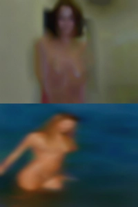 Slow MO reading naked girls.